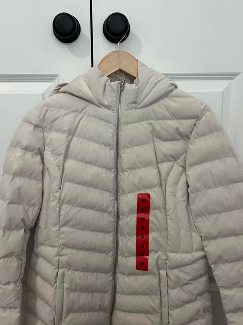 32 Degrees Women's White and Cream Jacket